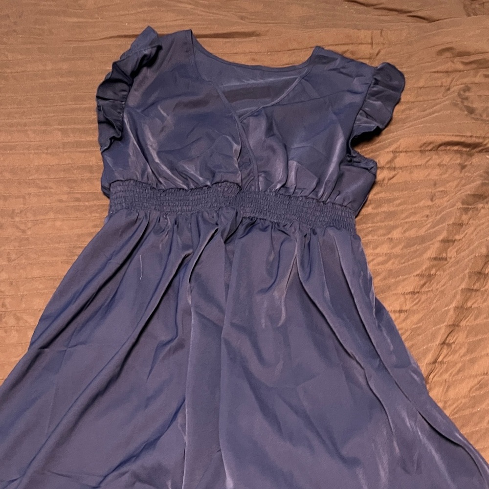 Navy Blue Kids Dress